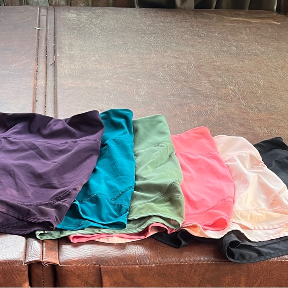 Old Navy Women's Athletic Shorts - Purple, Teal, Green, Coral, Peach, Black